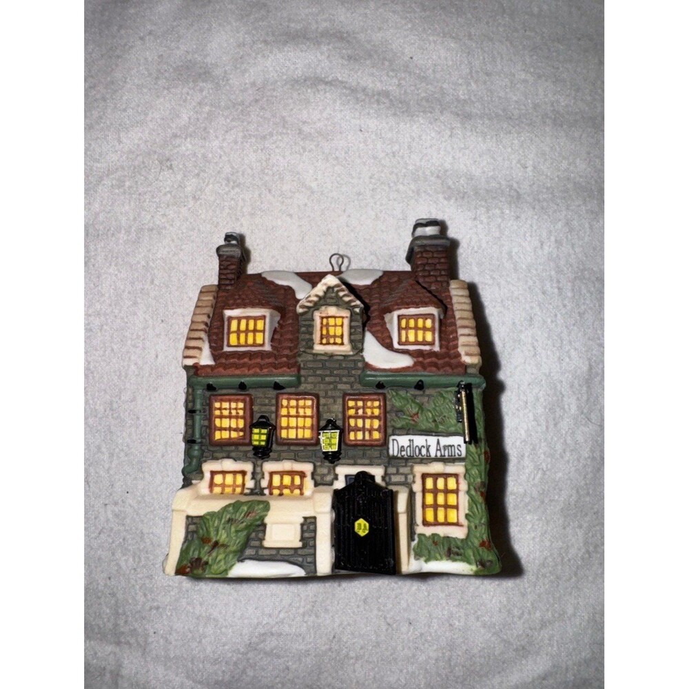Dept. 56 Heritage Christmas Village - Dedlock Arms Ornament - W/ Original Box